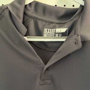 5.11 Tactical Men's Polo in Charcoal